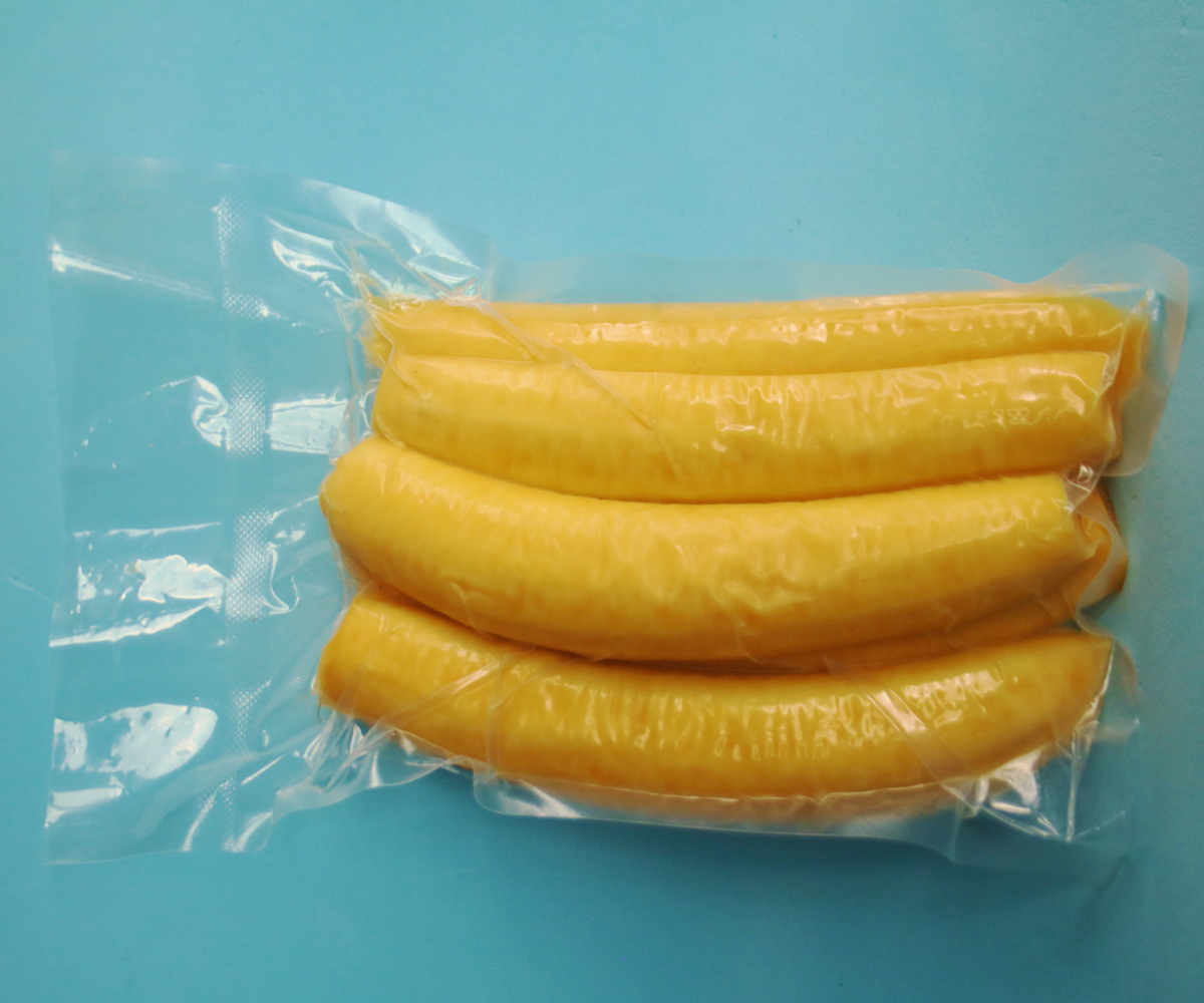 Plátano maduro listo para freír